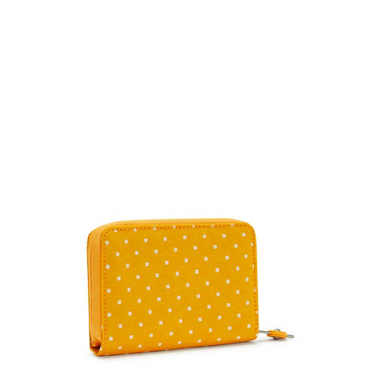 Kipling Money Love Classic Printed Small Wallet Pénztárca Sárga | HU 2199OK